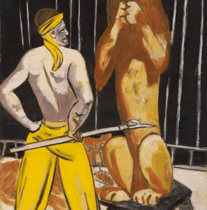 Картина «Укротитель львов» Макса Бекмана, 1930 год